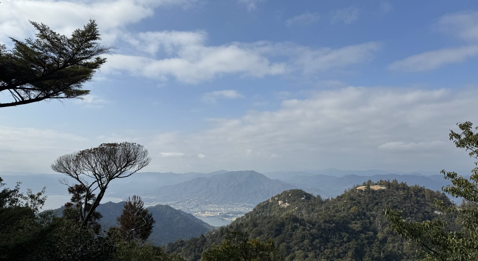 View of Hiroshima from Mt. Misen